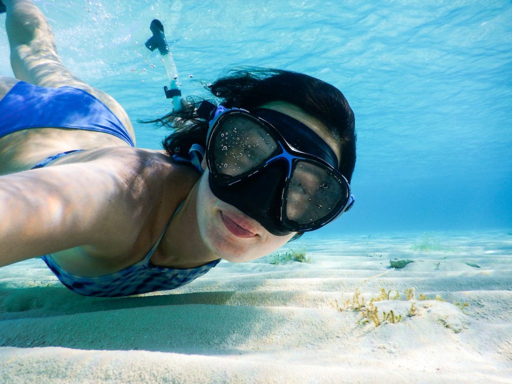 plongée masque tuba bahamas