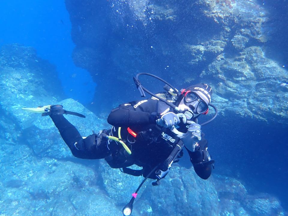 Première plongée en Méditerranée : le seuil des 6 mètres