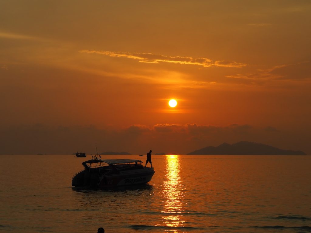 plongée koh haa crépuscule thailande